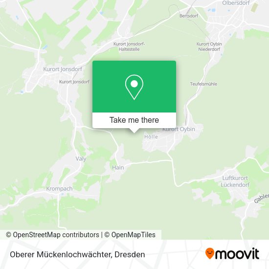 Карта Oberer Mückenlochwächter