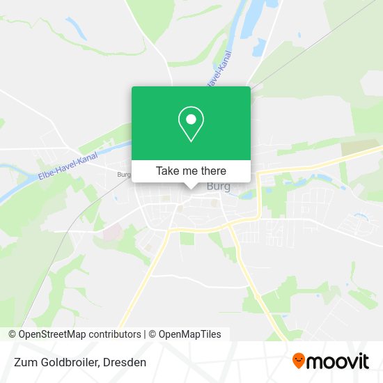 Карта Zum Goldbroiler