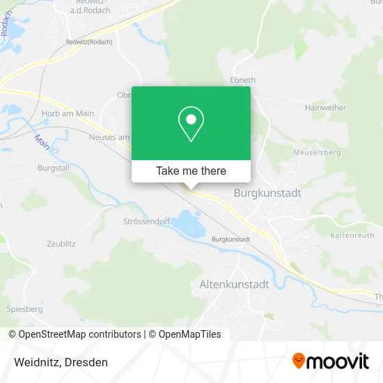 Карта Weidnitz