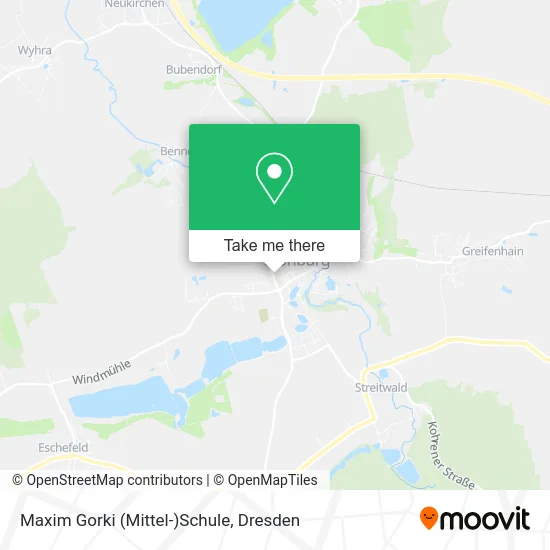 Карта Maxim Gorki (Mittel-)Schule