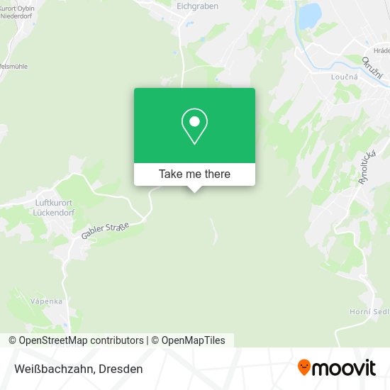 Карта Weißbachzahn