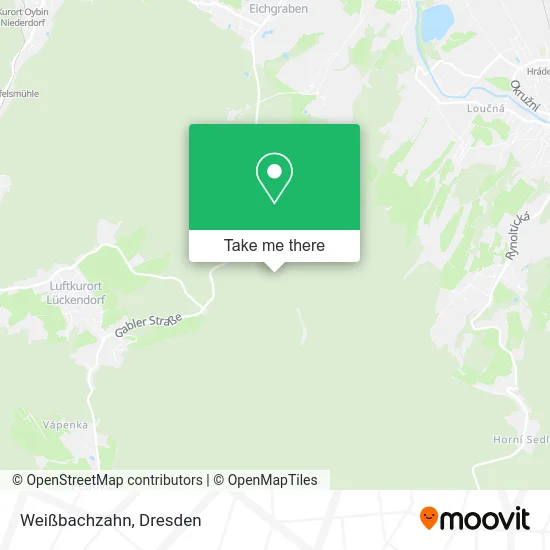 Карта Weißbachzahn