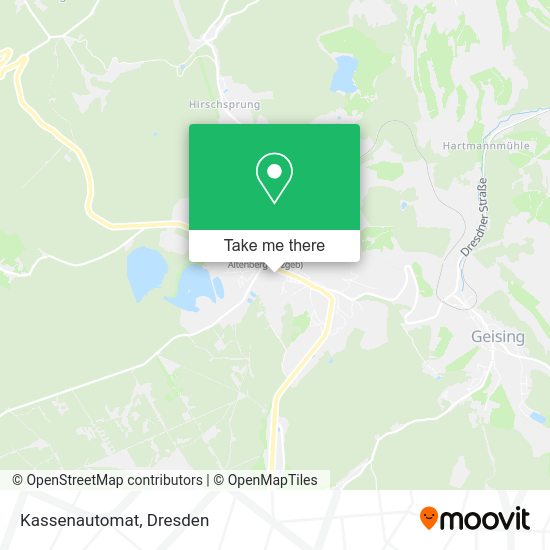Карта Kassenautomat