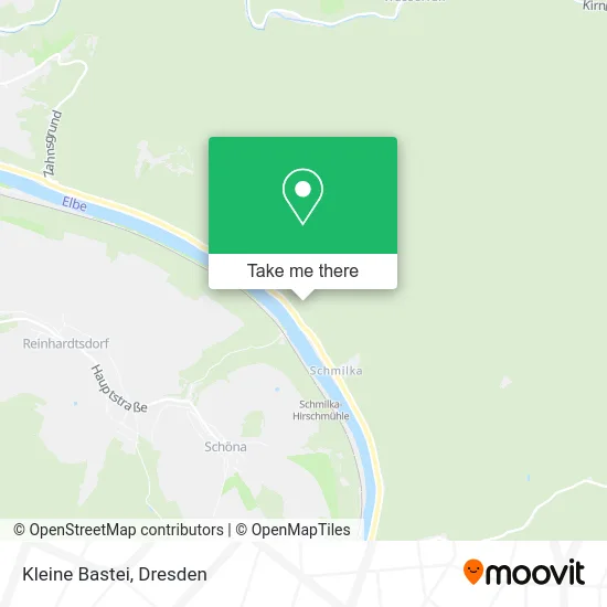 Kleine Bastei map