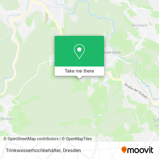 Карта Trinkwasserhochbehälter