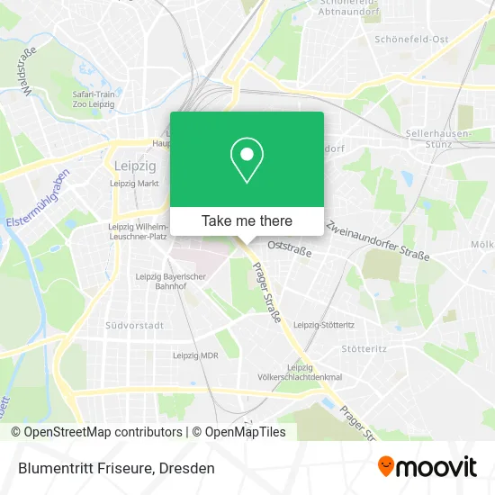 Карта Blumentritt Friseure
