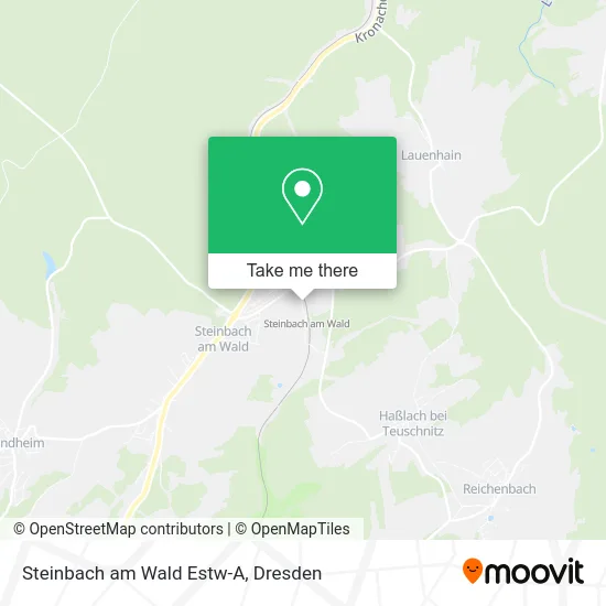 Карта Steinbach am Wald Estw-A