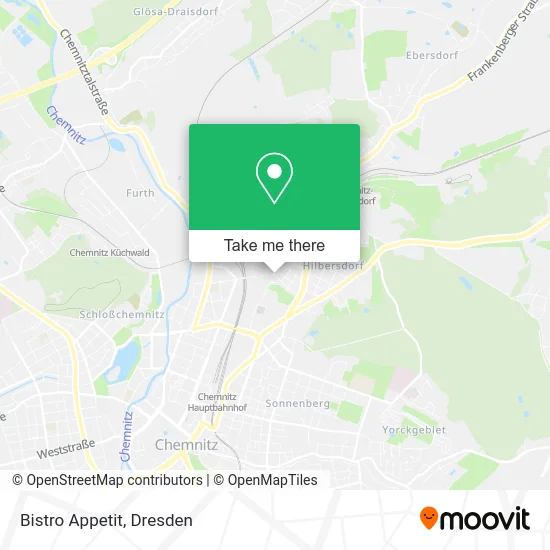 Карта Bistro Appetit