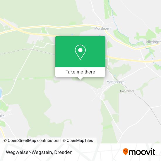 Карта Wegweiser-Wegstein