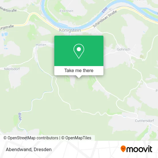 Карта Abendwand