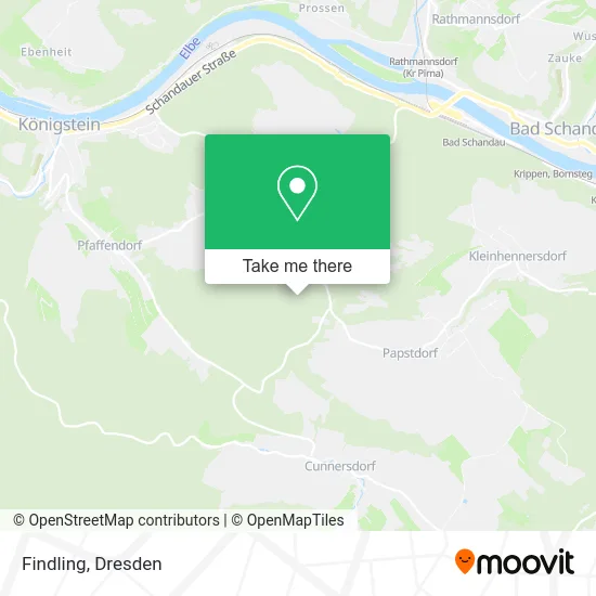 Карта Findling