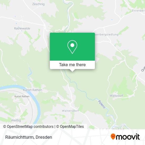 Карта Räumichtturm