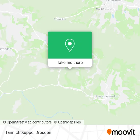 Карта Tännichtkuppe