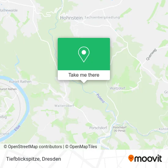 Карта Tiefblickspitze