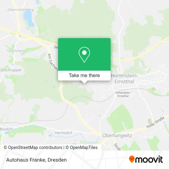 Карта Autohaus Franke