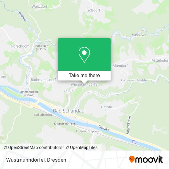 Карта Wustmanndörfel