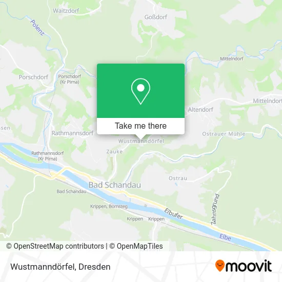 Карта Wustmanndörfel