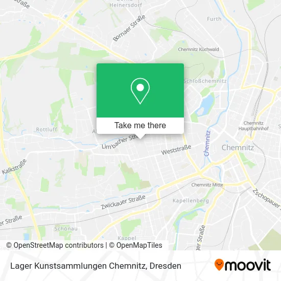 Карта Lager Kunstsammlungen Chemnitz