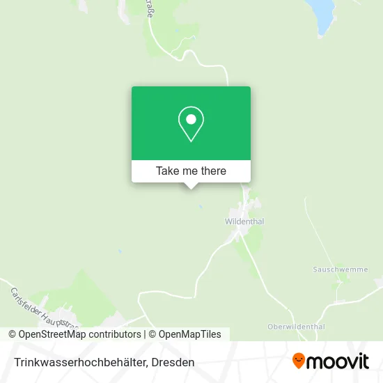 Карта Trinkwasserhochbehälter