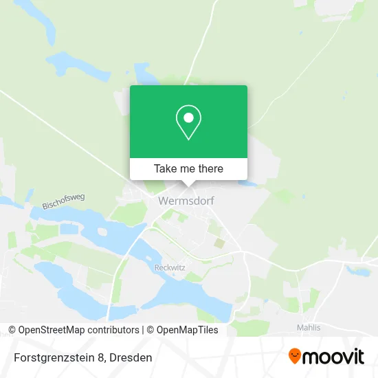 Forstgrenzstein 8 map