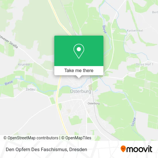 Карта Den Opfern Des Faschismus