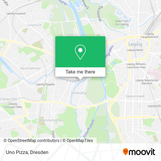 Карта Uno Pizza