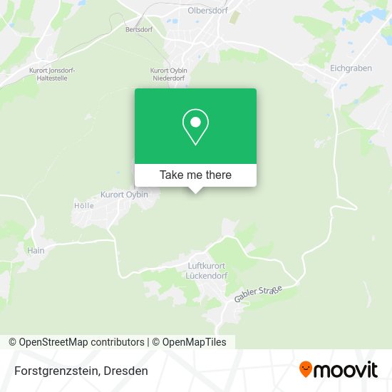 Карта Forstgrenzstein