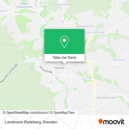 Карта Landmaxx Radeberg
