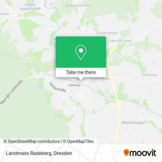 Карта Landmaxx Radeberg