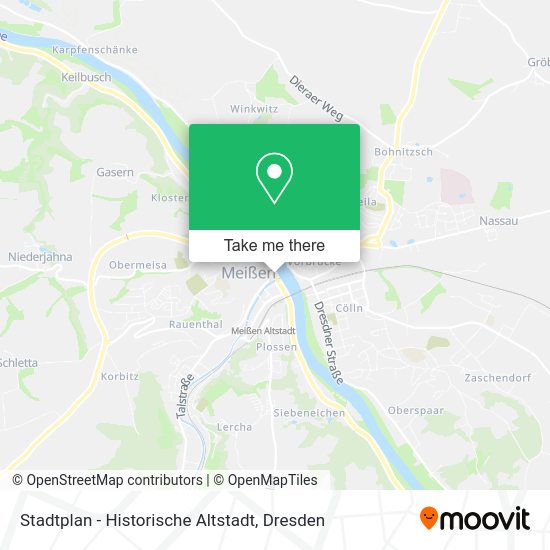 Карта Stadtplan - Historische Altstadt