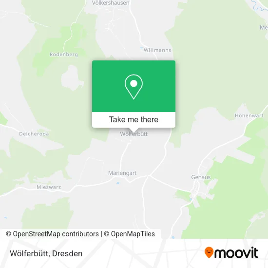 Карта Wölferbütt