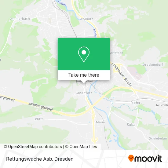 Карта Rettungswache Asb