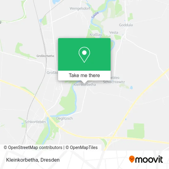 Карта Kleinkorbetha