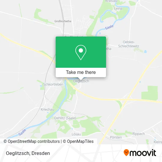 Карта Oeglitzsch