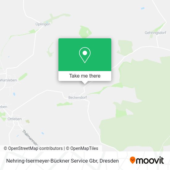 Карта Nehring-Isermeyer-Bückner Service Gbr