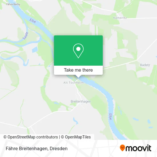 Карта Fähre Breitenhagen