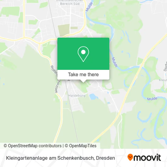 Карта Kleingartenanlage am Schenkenbusch