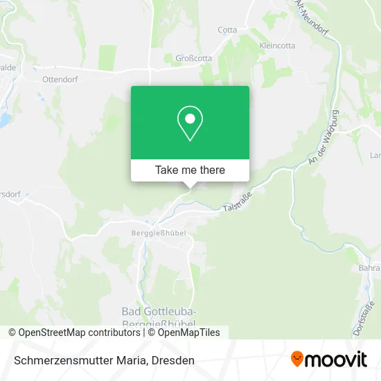 Карта Schmerzensmutter Maria