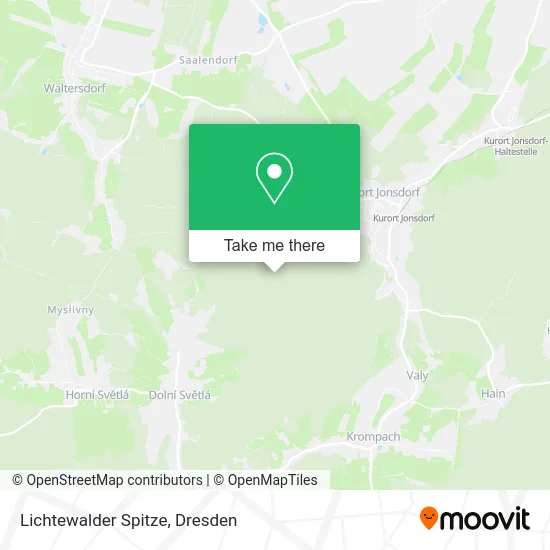 Карта Lichtewalder Spitze
