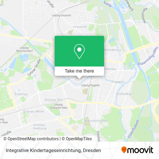 Карта Integrative Kindertageseinrichtung