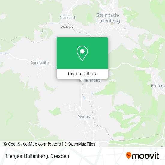 Карта Herges-Hallenberg