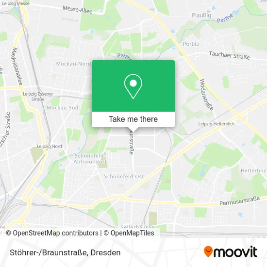 Карта Stöhrer-/Braunstraße