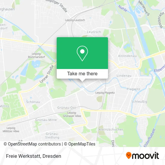 Карта Freie Werkstatt
