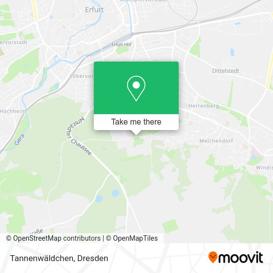 Карта Tannenwäldchen