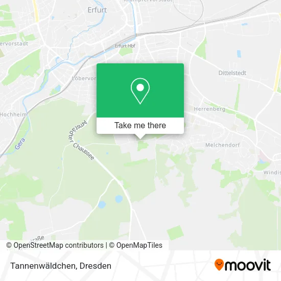 Карта Tannenwäldchen