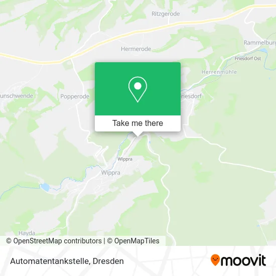 Карта Automatentankstelle