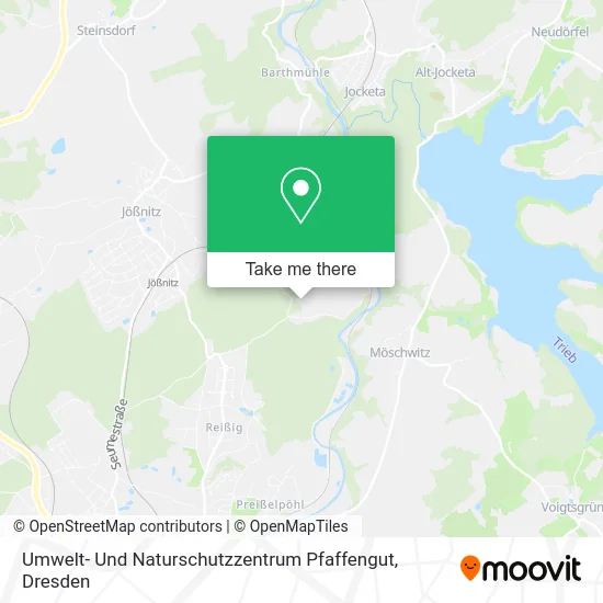 Карта Umwelt- Und Naturschutzzentrum Pfaffengut