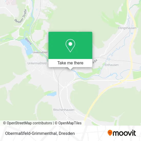 Карта Obermaßfeld-Grimmenthal
