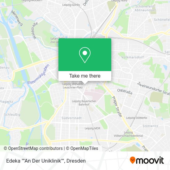 Карта Edeka ""An Der Uniklinik""