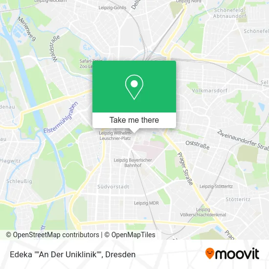 Карта Edeka ""An Der Uniklinik""